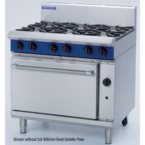 Blue Seal Evolution G506A-N 900mm Natural Gas Static Oven With 900mm Griddle