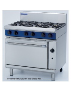 Blue Seal Evolution G506A-P 900mm LPG Gas Static Oven With 900mm Griddle
