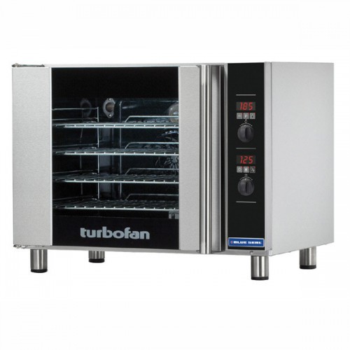 Blue Seal Turbofan E31D4 95 Ltr Digital Electric Convection Oven - CE088