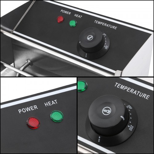 2 x 10 Litre Double Commercial Deep Fat Fryer Electric By Stalwar...