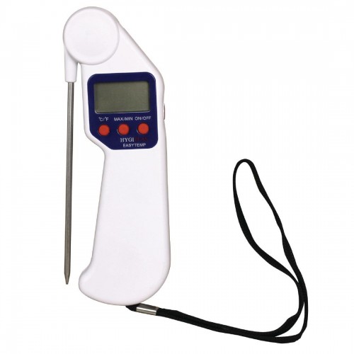 J242 Hygiplas Easytemp Colour Coded White Thermometer J242 Hygiplas Easytemp Colour Coded White Thermometer