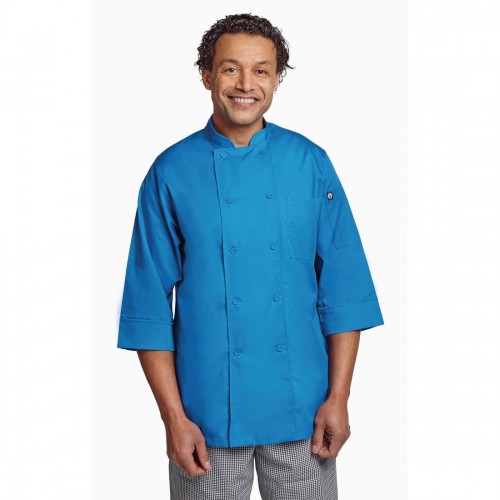 Colour by Chef Works Chef Coat Blue XS - XXL