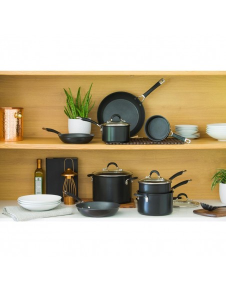 Circulon Momentum Hard Anodised Stock Pot 240mm