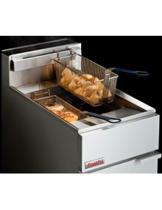 Blue Seal FastFri FF18-N 18 Ltr Freestanding Single Tank Natural Gas Fryer - CM602-N 2