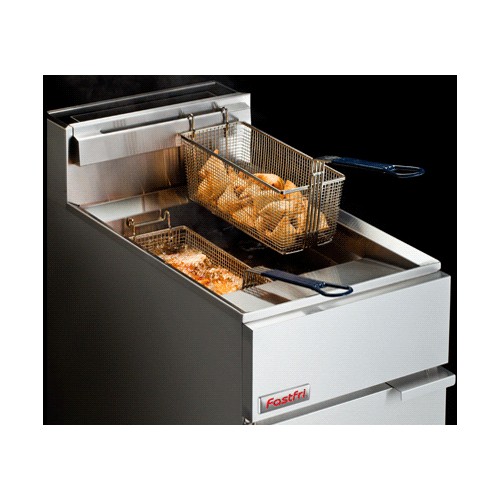 Blue Seal FastFri FF18-N 18 Ltr Freestanding Single Tank Natural Gas Fryer - CM602-N