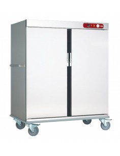 Heated Banquet Trolley or Bulk Meals Cart, 80 GN 1/1 Storage 160 Plates