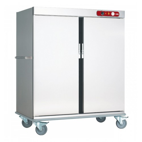 Heated Banquet Trolley or Bulk Meals Cart, 80 GN 1/1 Storage 160 Plates