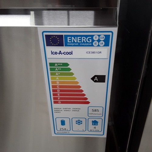 Atosa Ice-A-Cool Counter Fridge 3 Door 380 Litres