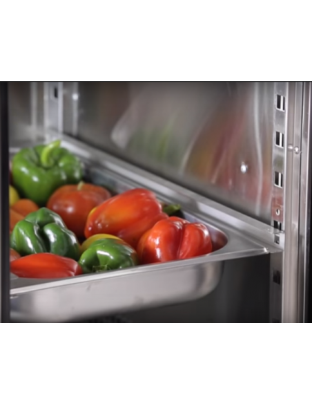 Atosa EPF3422 2 Door UnderCounter Fridge