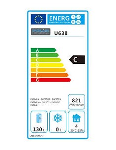 Polar 4 Drawer Compact Counter Fridge 240 Ltr 2