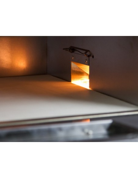 Electric Pizza Oven 2 chambers 415 x 400mm Capacity 4+4.  Total 8" x 8