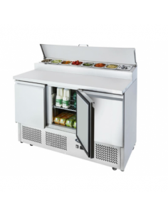 Atosa Ice-A-Cool Open Top Saladette 3 Door 2