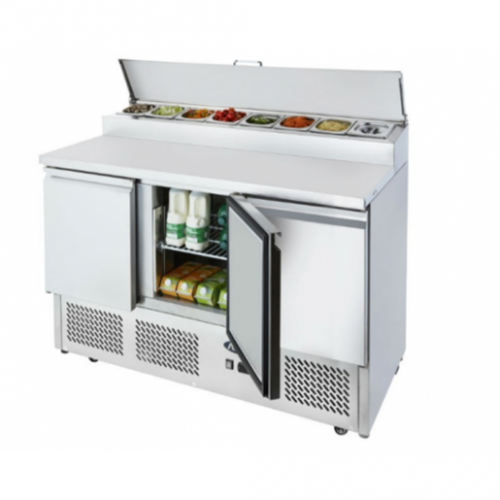 Atosa Ice-A-Cool Open Top Saladette 3 Door