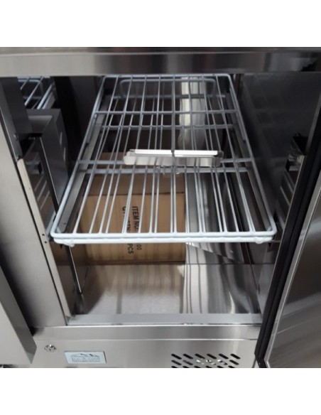 Atosa Ice-A-Cool Open Top Saladette 2 Door with GN Pans