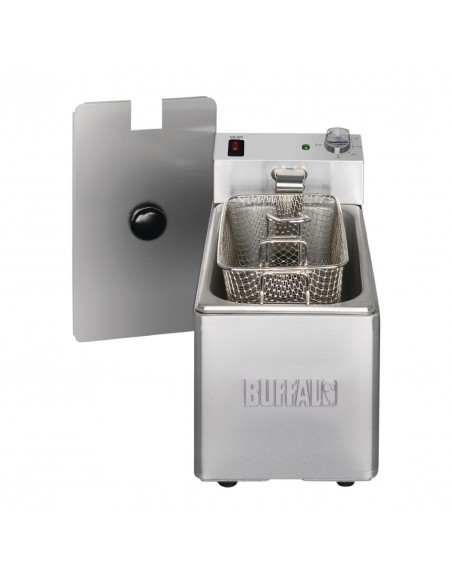 Buffalo Single Tank Single Basket Countertop Fryer 2kW