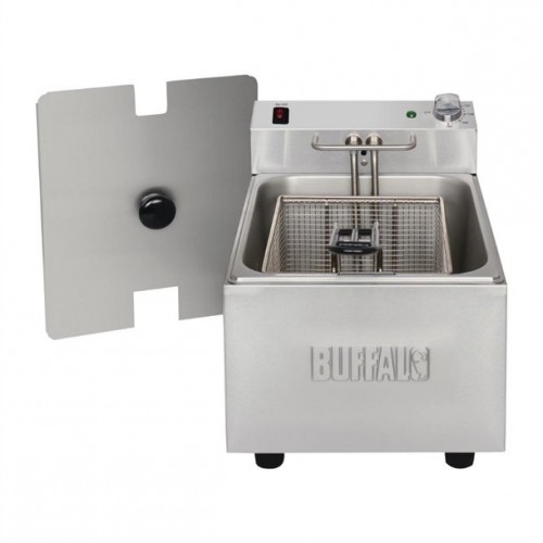 Buffalo Single Tank Single Basket Countertop Fryer 28kW