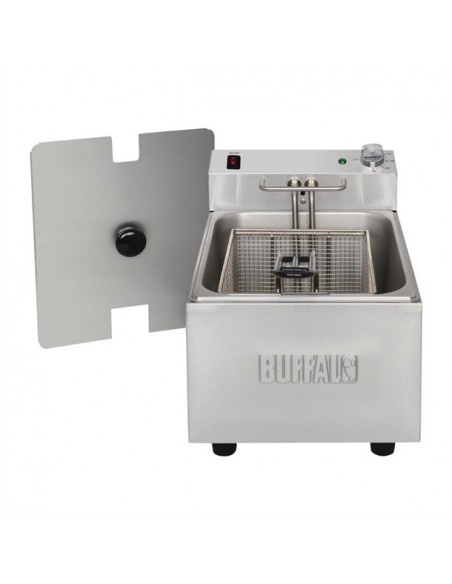 Buffalo Single Tank Single Basket Countertop Fryer 28kW