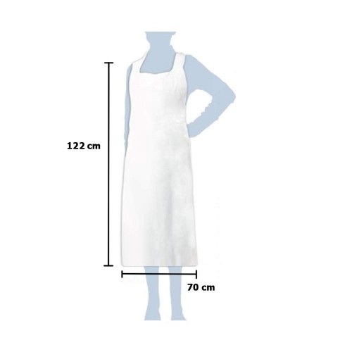 Disposable Apron Standard White