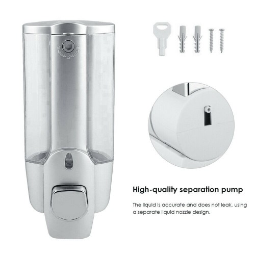 Stalwart Liquid Soap Dispenser 350ml...