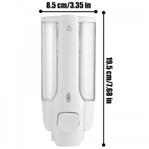 Stalwart Liquid Soap Dispenser 350ml...