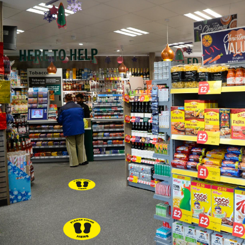 Social Distancing Office or Shop Self...