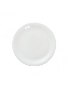 Great White Narrow Rim Plate 8.5" 22cm