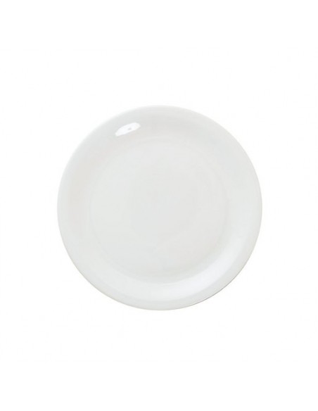 Great White Narrow Rim Plate 8.5" 22cm