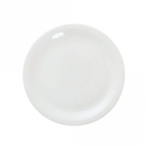 Great White Narrow Rim Plate 9.5" 24cm