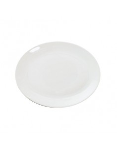 Great White Oval Plate 11" 28cm