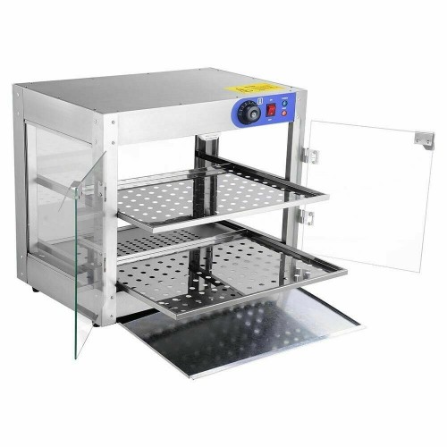 Heated Display Pie, Pizza Food Warmer...