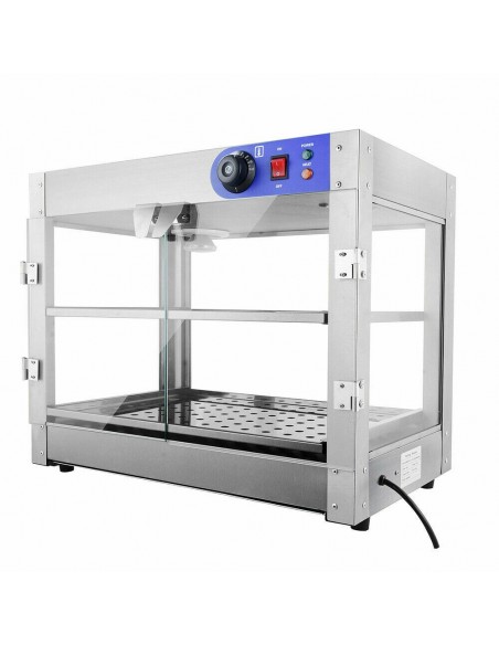 heated display unit commercial