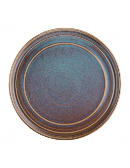 Olympia Cavolo Flat Round Plates Iridescent 220mm (Pack of 6)