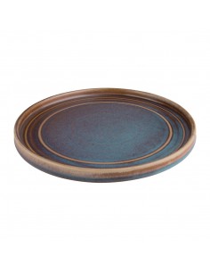 Olympia Cavolo Flat Round Plates Iridescent 220mm (Pack of 6) 2