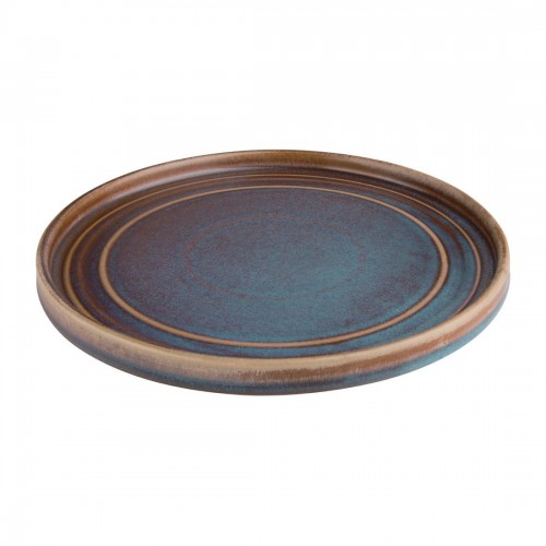 Olympia Cavolo Flat Round Plates Iridescent 220mm (Pack of 6)