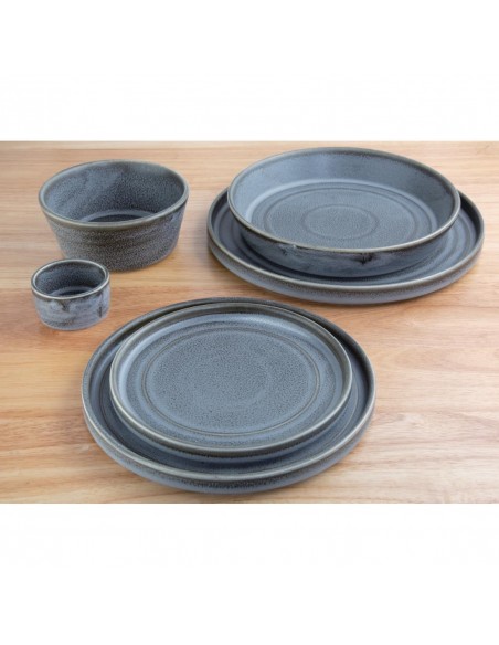 Olympia Cavolo Dipping Dishes Charcoal Dusk 67mm (Pack of 12)