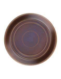 Olympia Cavolo Iridescent Flat Round Bowls 220mm (Pack of 4) 2