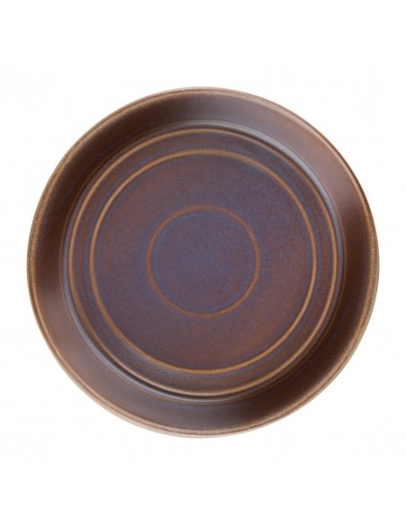 Olympia Cavolo Iridescent Flat Round Bowls 220mm (Pack of 4)