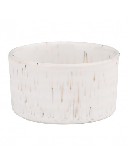 Olympia Cavolo Dipping Dishes White Speckle 67mm (Pack of 12)