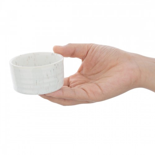 Olympia Cavolo Dipping Dishes White Speckle 67mm (Pack of 12)