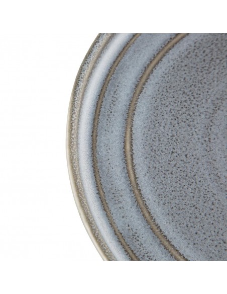 Olympia Cavolo Flat Round Plates Charcoal Dusk 180mm (Pack of 6)
