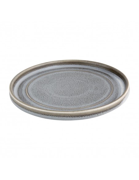 Olympia Cavolo Flat Round Plates Charcoal Dusk 180mm (Pack of 6)