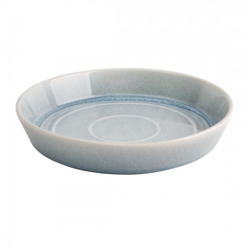 Olympia Cavolo Flat Round Bowls Ice Blue 220mm (Pack of 4)