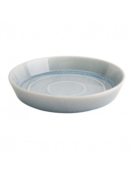 Olympia Cavolo Flat Round Bowls Ice Blue 220mm (Pack of 4)