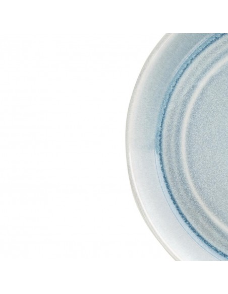 Olympia Cavolo Flat Round Bowls Ice Blue 220mm (Pack of 4)