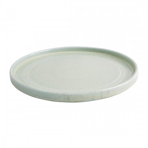 Olympia Cavolo Flat Round Plates Spring Green 270mm (Pack of 4)