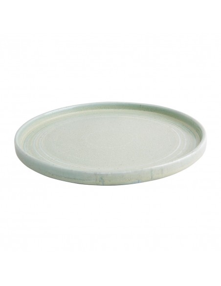Olympia Cavolo Flat Round Plates Spring Green 270mm (Pack of 4)