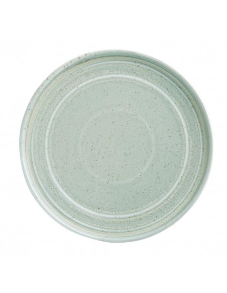 Olympia Cavolo Flat Round Plates Spring Green 220mm (Pack of 6)