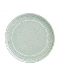 Olympia Cavolo Flat Round Plates Spring Green 180mm (Pack of 6)