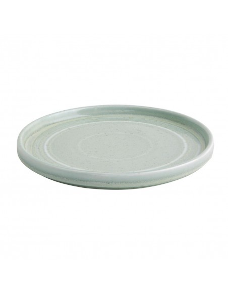 Olympia Cavolo Flat Round Plates Spring Green 180mm (Pack of 6)