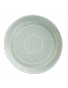 Olympia Cavolo Flat Round Bowls Spring Green 220mm (Pack of 4) 2